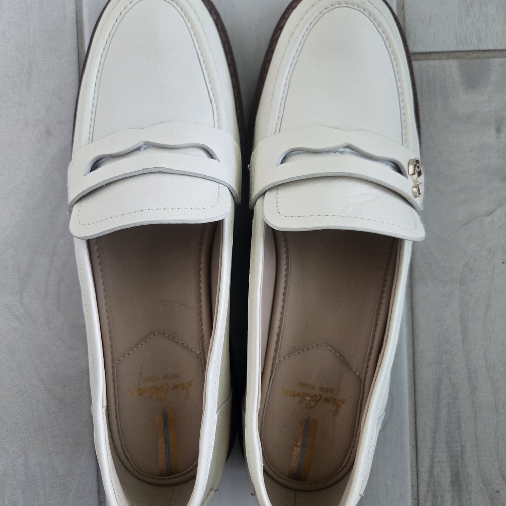 Sam Edelman Ivory Colin loafer. Size 8. - Picture 2 of 6